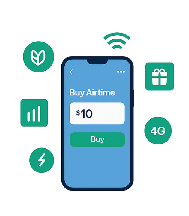 SentePay App Mockup